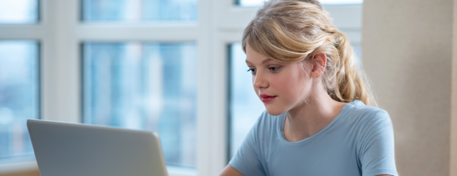 Student learning English at Eastbourne Summer Camp Eastbourne College